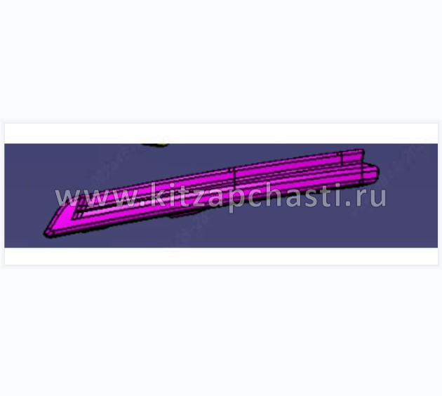 Накладка переднего бампера правая нижняя EXEED LХ FL 602002673AA