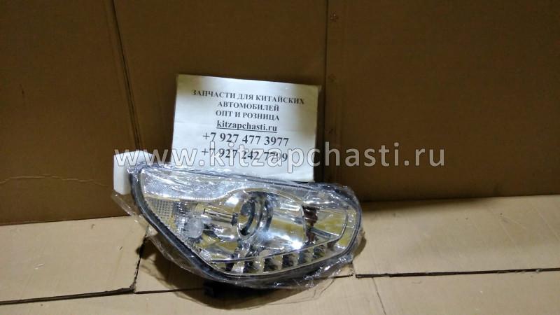 Фара правая Chery Tiggo FL Vortex Tingo 10 контактов - ОРИГИНАЛ ЦС Chery Russ T113772020AF